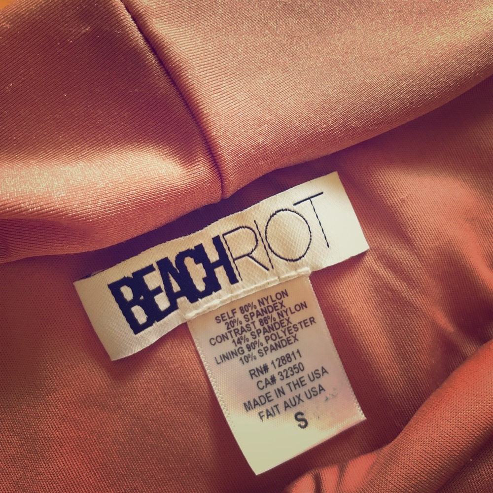 BEACH RIOT bikini bottoms.